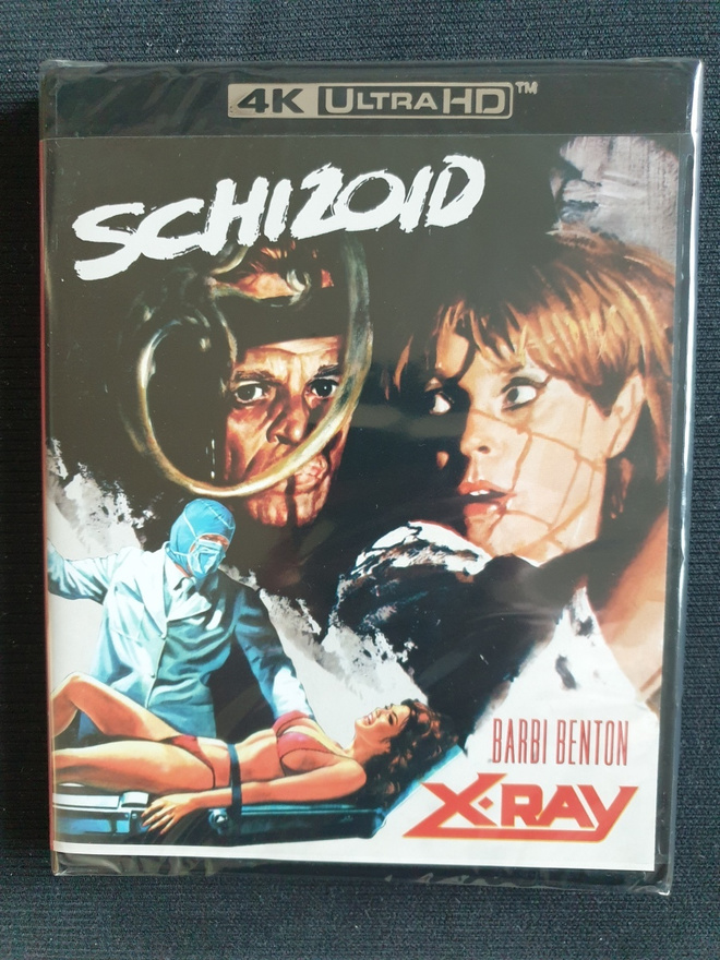 (uusi) 4K Vinegar Syndrome OOP : Schizoid / X-Ray