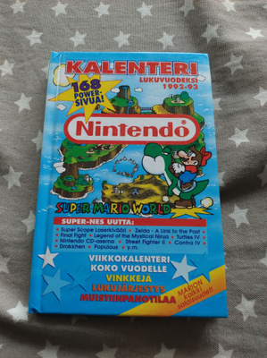 Nintendo kalenteri lukuvuodeksi 1992-93
