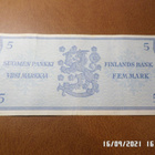 5 mk 1963  Litt. B   Korvaava  I  0013929  Kl  5-6 HOL /Koi - pikkukuva 2