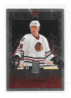 1995-96 Donruss Elite #63 Eric Daze , Chicago Blackhawks RC