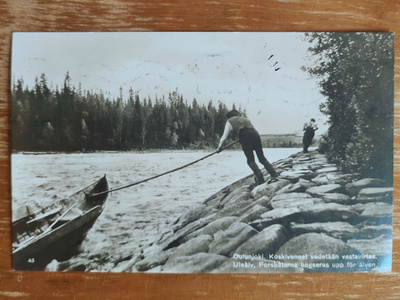 OULU Oulunjoki Koskiveneet 1933