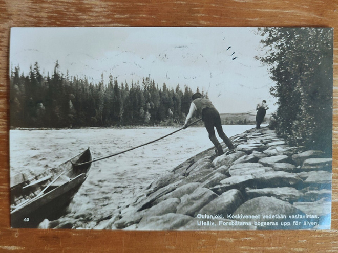 OULU Oulunjoki Koskiveneet 1933