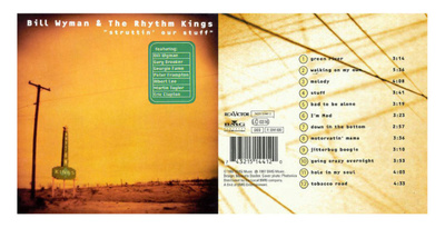 UUSI BILL WYMAN'S RHYTHM KINGS STRUTTIN' OUR STUFF CD 1997