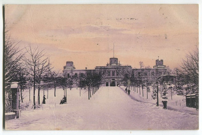Helsinki Tähtitorni, talvikuva, kulkenut 1911