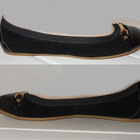 39 - Juicy Couture mustat nahkaiset ballerinat * UUDET - pikkukuva 1