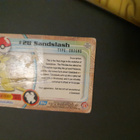 Sandslash #28 Pokemon Topps TV Animation Edition card - pikkukuva 2