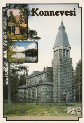 KIRKKOKORTTI - KONNEVEDEN IKIRKKO