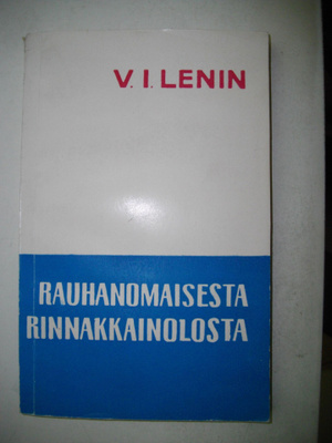 V.I.Lenin: Rauhanomaisesta rinnakkaisolosta (5.3)