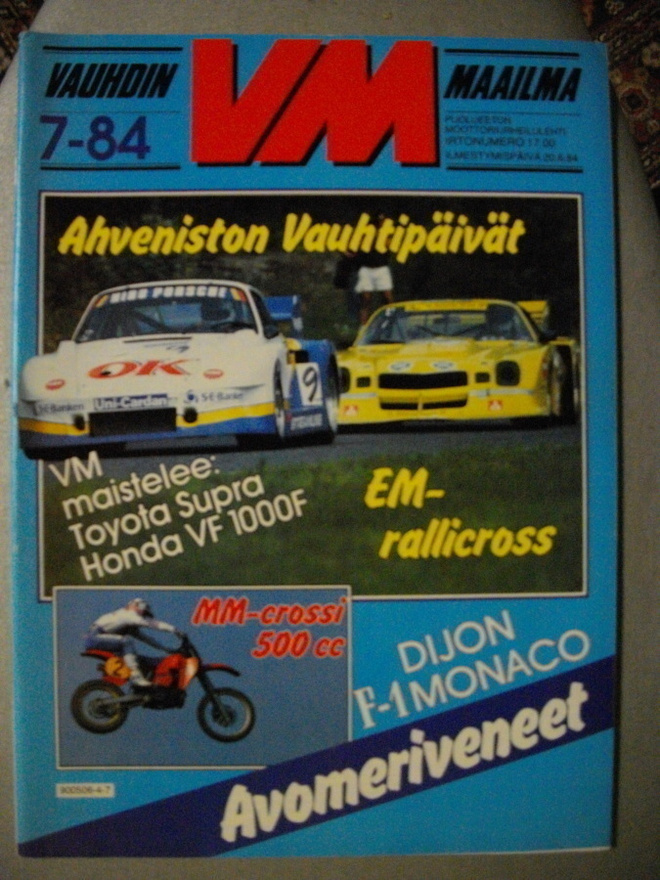 Vauhdin Maailma Nro 7/1984 (16.3)