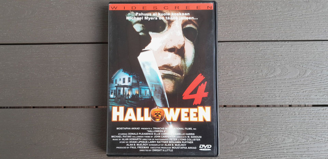 DVD: Halloween 4: Michael Myersin Paluu (1988/2000)