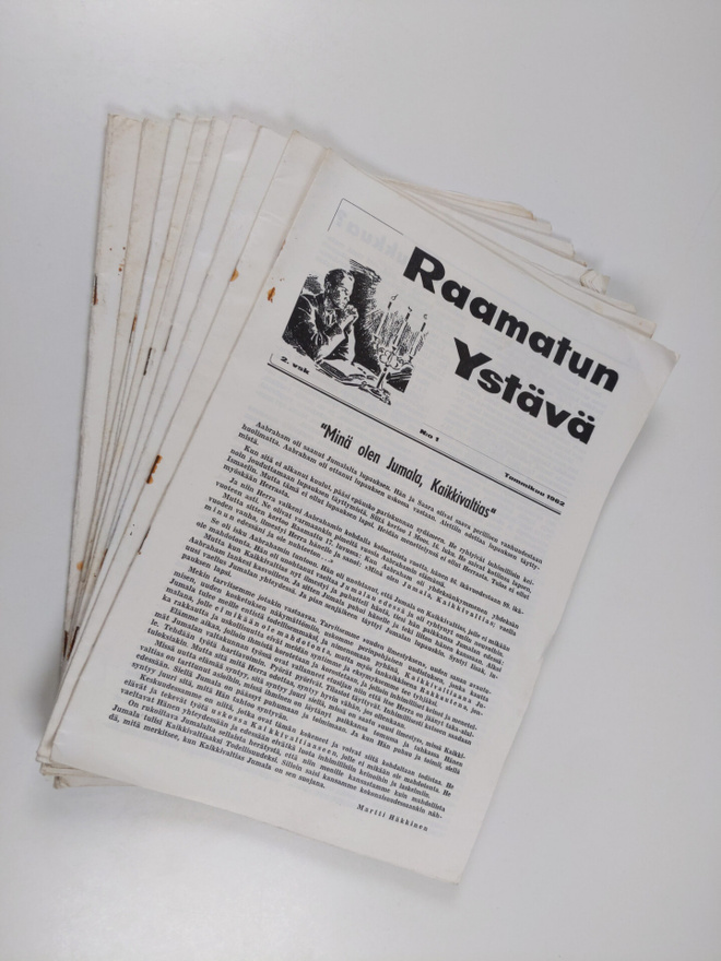 Raamatun ystävä vuosikerta 1962