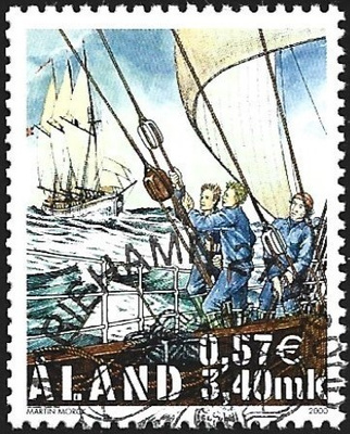 Åland 2000 Purjehdusmerenkulku EP alareuna LOISTO LaPe 177