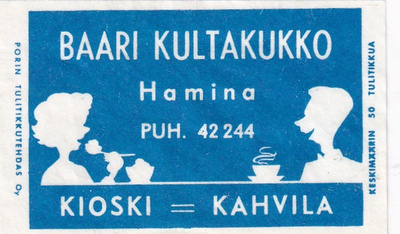 Hamina, Baari Kultakukko   b524