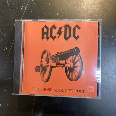 AC/DC - For Those About To Rock CD