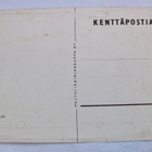 VANHA Postikortti Mannerheim Sota-Aika Kenttäposti - pikkukuva 2