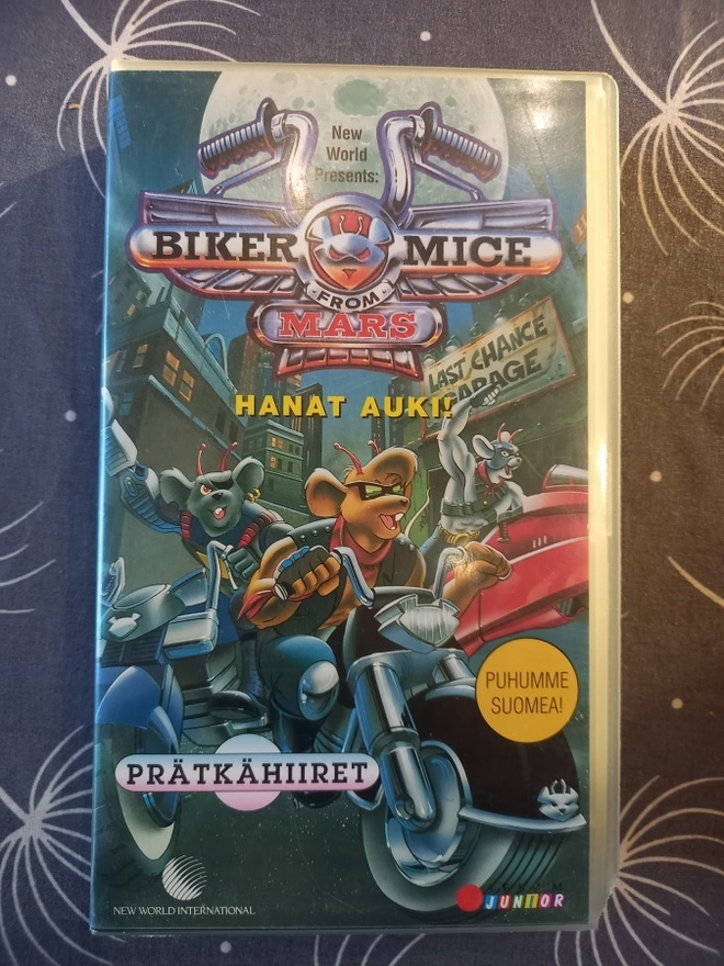 Prätkähiiret: Hanat auki!, vhs
