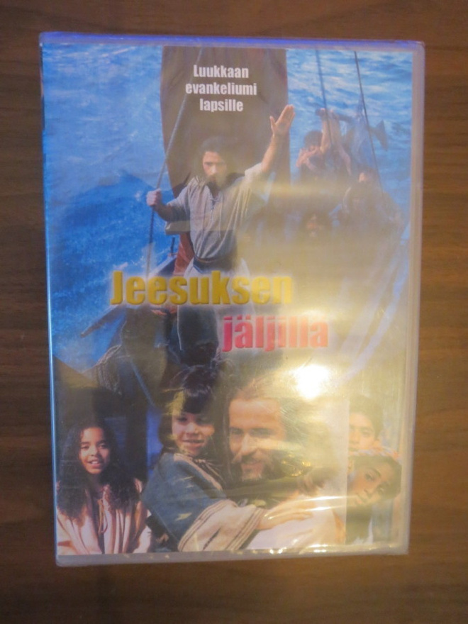 Jeesuksen jäljillä (uusi) DVD