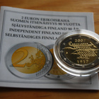 2 euroa Suomi 2007 - Suomen itsenäisyys 90v Proof - pikkukuva 1