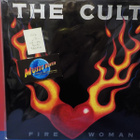THE CULT - FIRE WOMAN UK -89 EX+/M- LP - pikkukuva 1