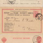 1887-1952 väliltä ehiöitä ja kirjeitä 10kpl. - pikkukuva 1