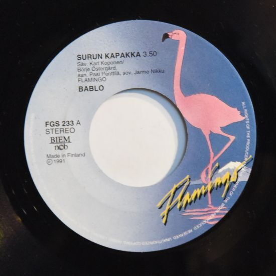 Single: Bablo - Surun kapakka / Viimeinen yö