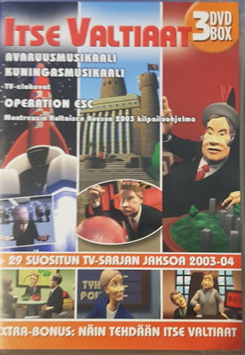 Itse valtiaat Itsevaltiaat 3 -DVD.MUKANA USEIN PUUTTUVA SARJ