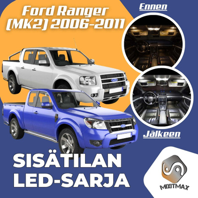Ford Ranger (MK2) Sisätilan LED-sarja 4-osainen