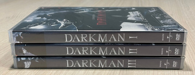 DARKMAN-trilogia (3DVD) Liam Neeson, Arnold Vosloo (UUSI)