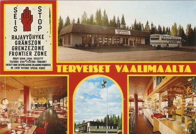 VAALIMAA: Rajan ylityspaikka. Kulk.