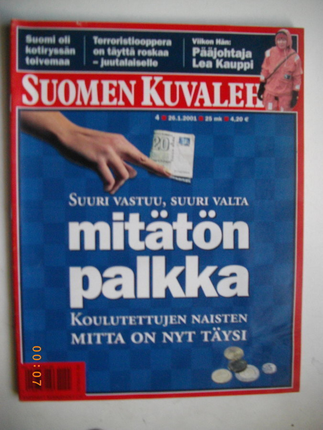 Suomen Kuvalehti Nro 4/2001 (31.1)