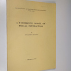 Kullervo Rainio : A Stochastic Model of Social Interactio... - pikkukuva 1