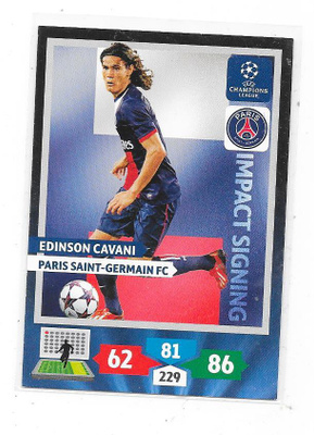 2013-14 Panini UEFA Champions League # Edinson Cavani , PSG