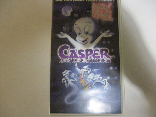 VHS CASPER MITEN KAIKKI SAI ALKUNSA