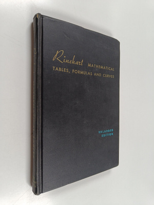 Harold D. Larsen : Rinehart mathematical tables, formulas...