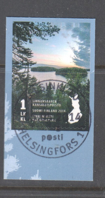 2014 Linnasaaen kansallispuisto i posti loistoleimalla.