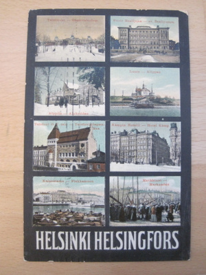 VANHA Postikortti Helsinki 1907