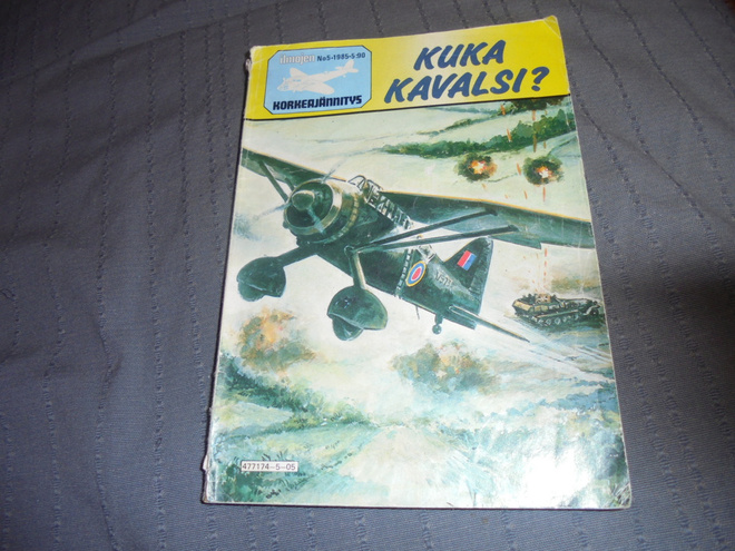 Kuvan sarjakuva korkeajännitys No 5-1985