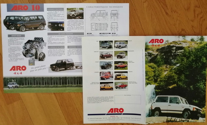1989 ARO 10 4x4 esite - KUIN UUSI
