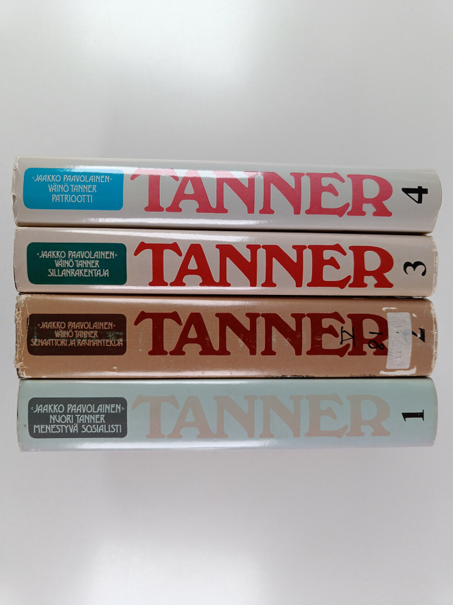 Jaakko Paavolainen : Väinö Tanner 1-4 : Nuori Tanner, men...