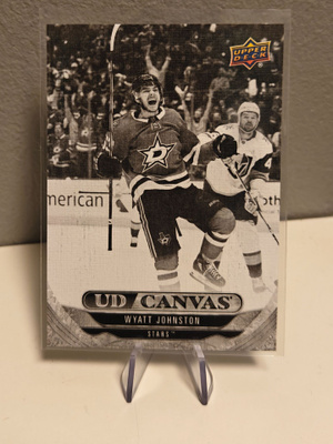 2024-25 Upper Deck Series 2 -Wyatt Johnston UD Canvas