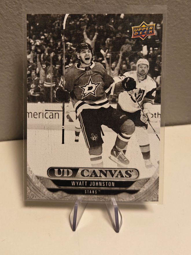 2024-25 Upper Deck Series 2 -Wyatt Johnston UD Canvas