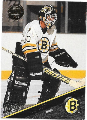 1993-94 LEAF #322 Jon Casey Boston Bruins MV