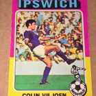 PELAAJA KORTTI JALKAPALLO COLIN VILJOEN 25 IPSWICH - pikkukuva 1