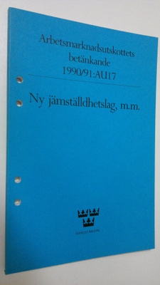 Arbetsmarknadsutskottets betänkande 1990/91:AU17