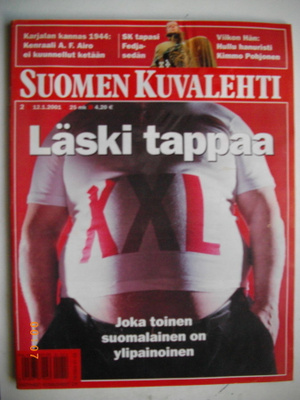Suomen Kuvalehti Nro 2/2001 (26.11)