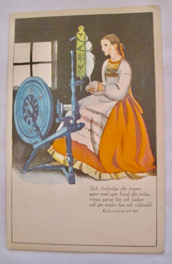 VANHA Postikortti Martta Wendelin 1930-l Kulk 1940