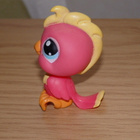 LITTLEST PET SHOP hot pink PAPUKAIJA, LINTU #370 - pikkukuva 2