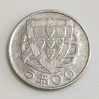 Portugali 5 Escudos 1937, Hopeakolikko - pikkukuva 2