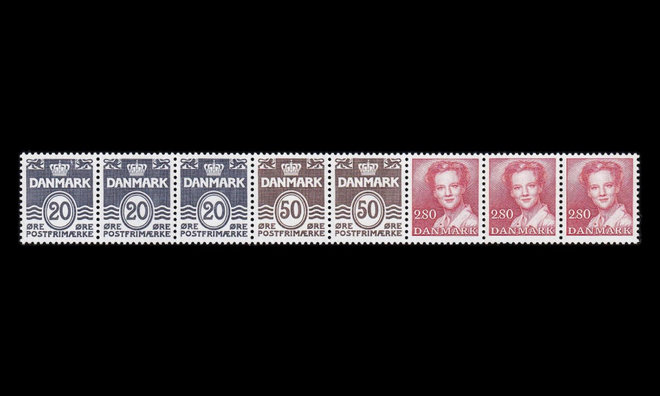 Tanska HB25 ** Vihkolehti (556, 572, 823) (1985)