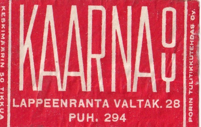 Lappeenranta,  Kaarna Oy   4/9